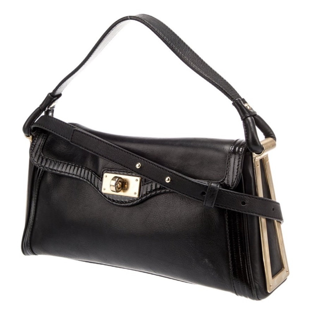 Emporio Armani Black Leather Women's Bag